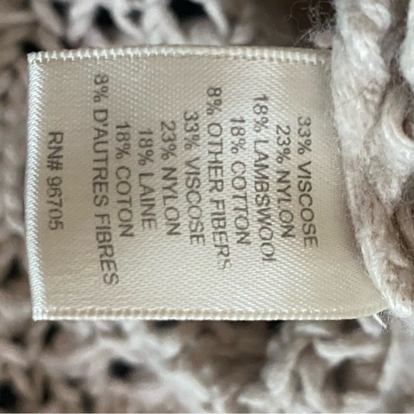 Rebecca Taylor Womens Cotton Wool Sleeveless Buttoned Sweater Vest Beige XS / S - Picture 8 of 11